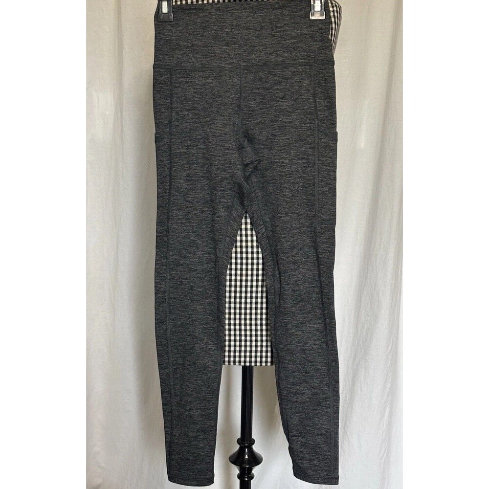Offline By Aerie The Hugger Leggings Hi-Rise Size S Space Gray Comfort Pockets